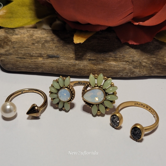 3 Stella & Dot Open Rings - Picture 9 of 14